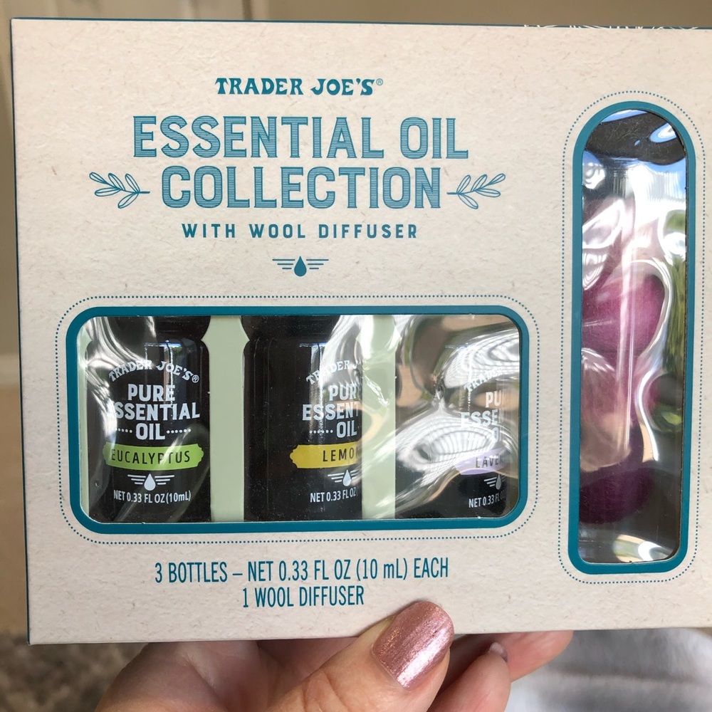 Trader Joe’s essential oil collection